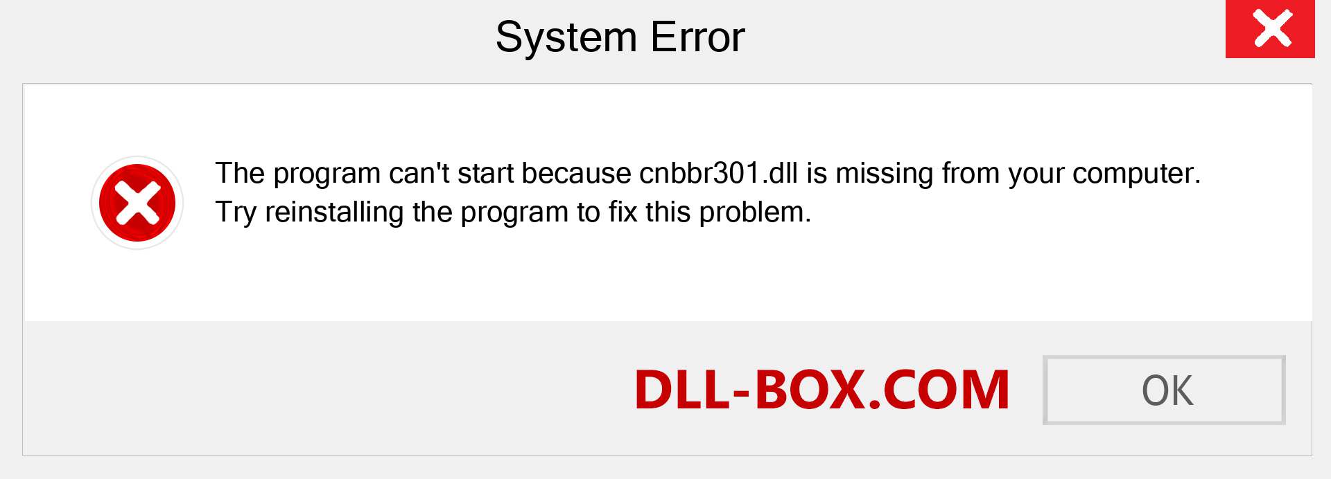  cnbbr301.dll file is missing?. Download for Windows 7, 8, 10 - Fix  cnbbr301 dll Missing Error on Windows, photos, images